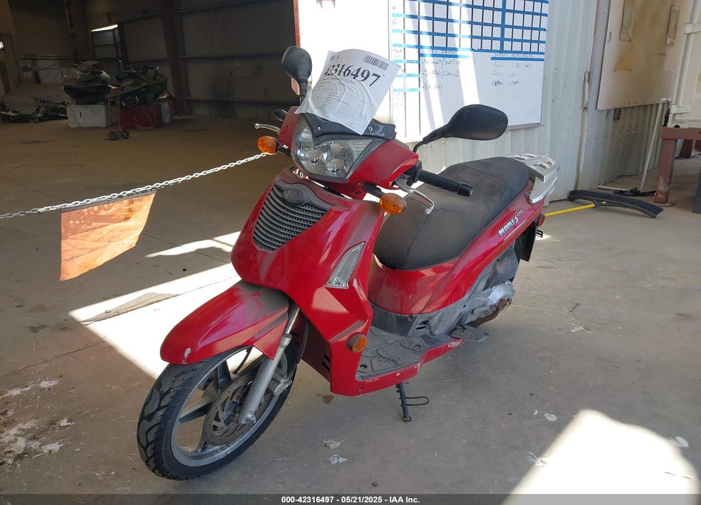 2009 KYMCO USA INC PEOPLE S/200 VIN: RFBD1H1189B250921