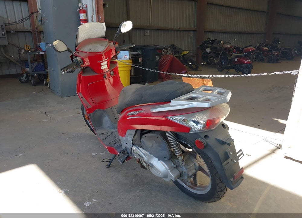 2009 KYMCO USA INC PEOPLE S/200 VIN: RFBD1H1189B250921