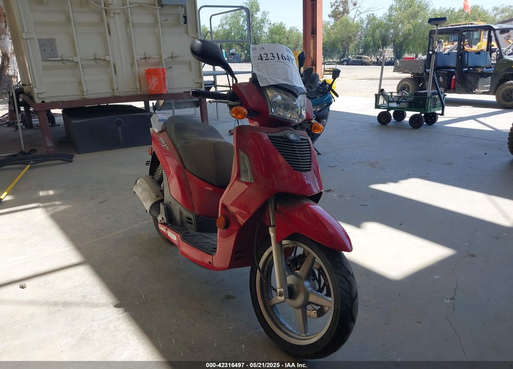 2009 KYMCO USA INC PEOPLE S/200 VIN: RFBD1H1189B250921