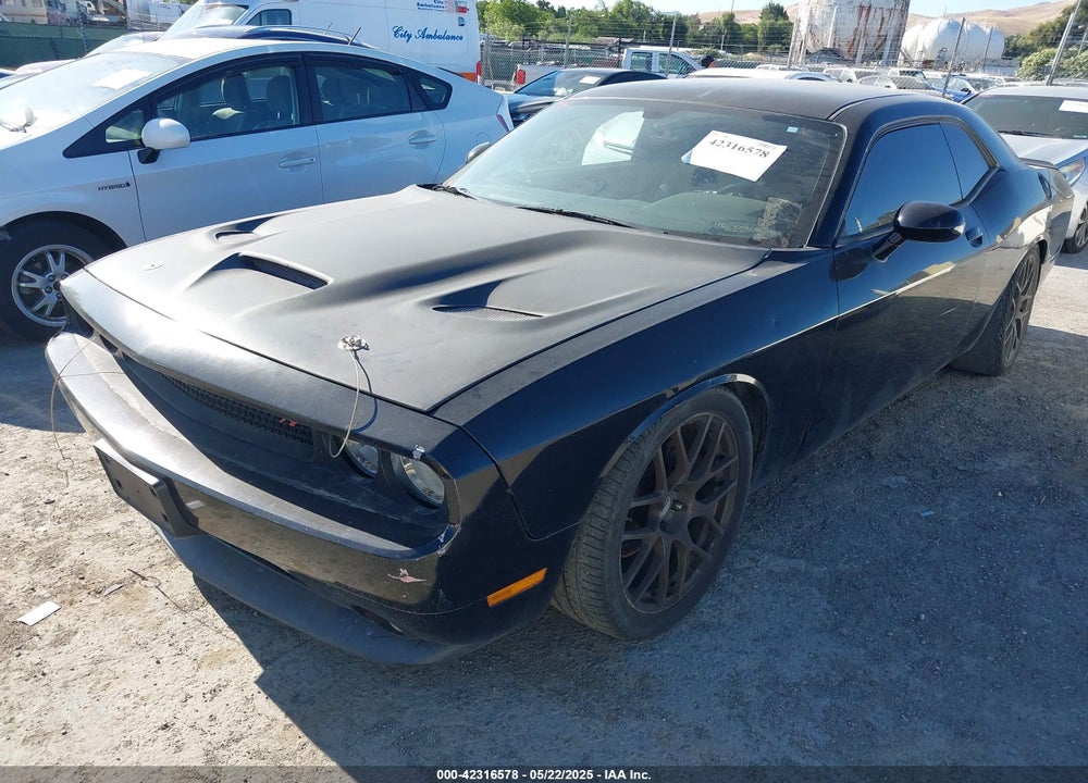2012 DODGE CHALLENGER VIN: 2C3CDYBT8CH275708