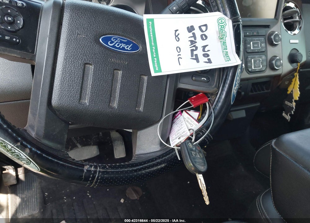 2016 FORD F-350 LARIAT VIN: 1FT8W3BT0GEA71657