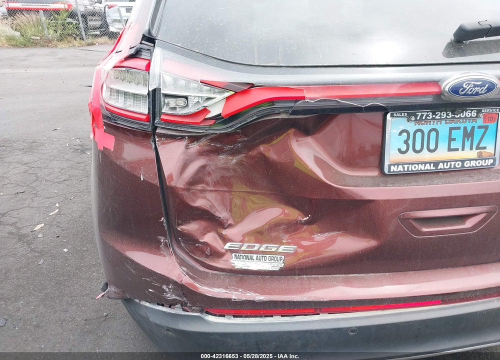 2016 FORD EDGE VIN: 2FMPK4J93GBB82391