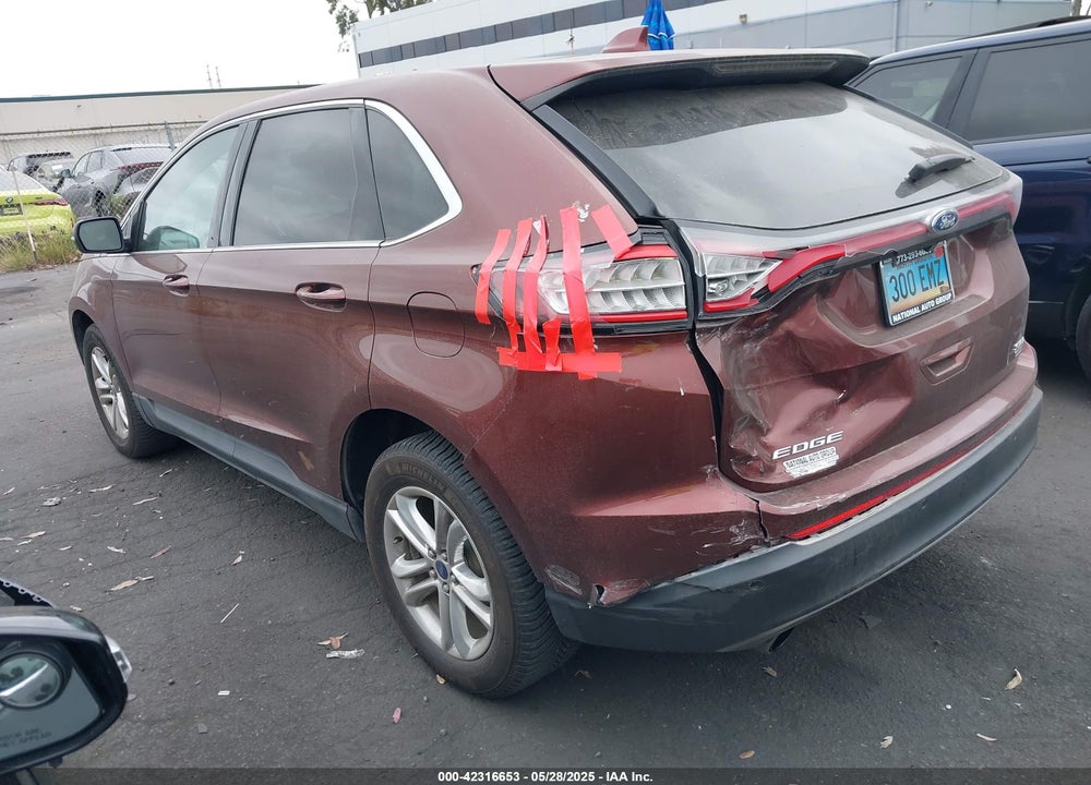 2016 FORD EDGE VIN: 2FMPK4J93GBB82391