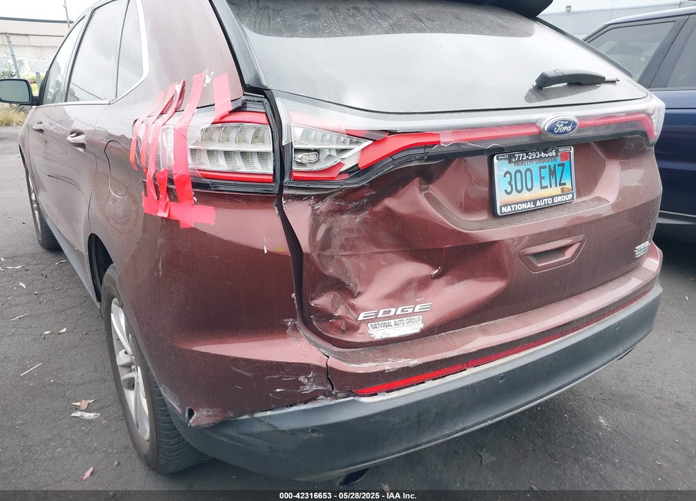 2016 FORD EDGE VIN: 2FMPK4J93GBB82391