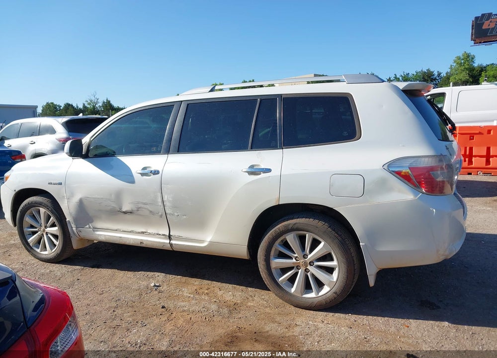 2009 TOYOTA HIGHLANDER HYBRID LIMITED VIN: JTEEW44A092033656