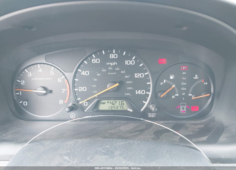 2001 HONDA ACCORD 2.3 LX VIN: 1HGCG564X1A030474