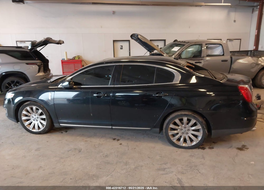 2012 LINCOLN MKS VIN: 1LNHL9FTXCG802420