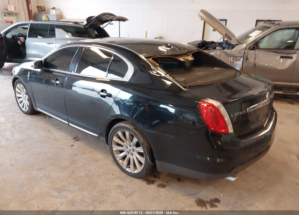 2012 LINCOLN MKS VIN: 1LNHL9FTXCG802420