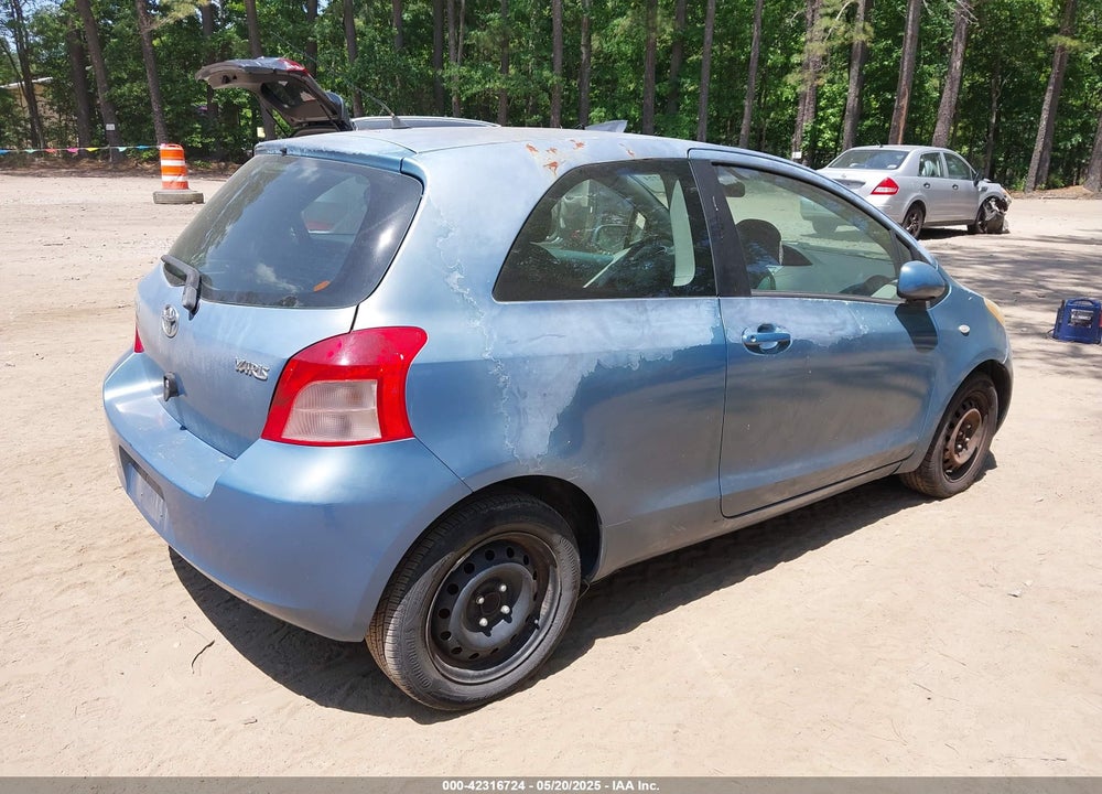 2008 TOYOTA YARIS VIN: JTDJT903885205316
