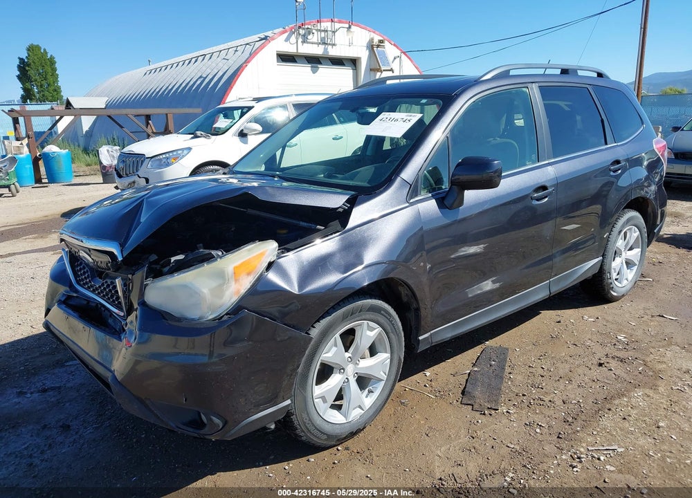 2014 SUBARU FORESTER VIN: JF2SJAHC6EH558911