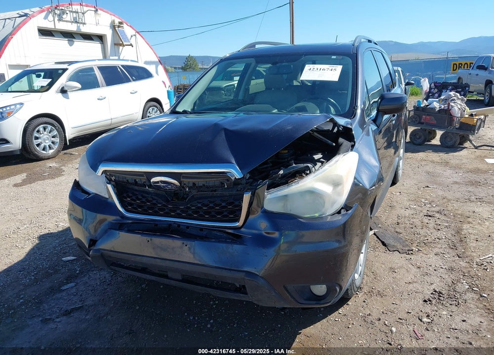 2014 SUBARU FORESTER VIN: JF2SJAHC6EH558911