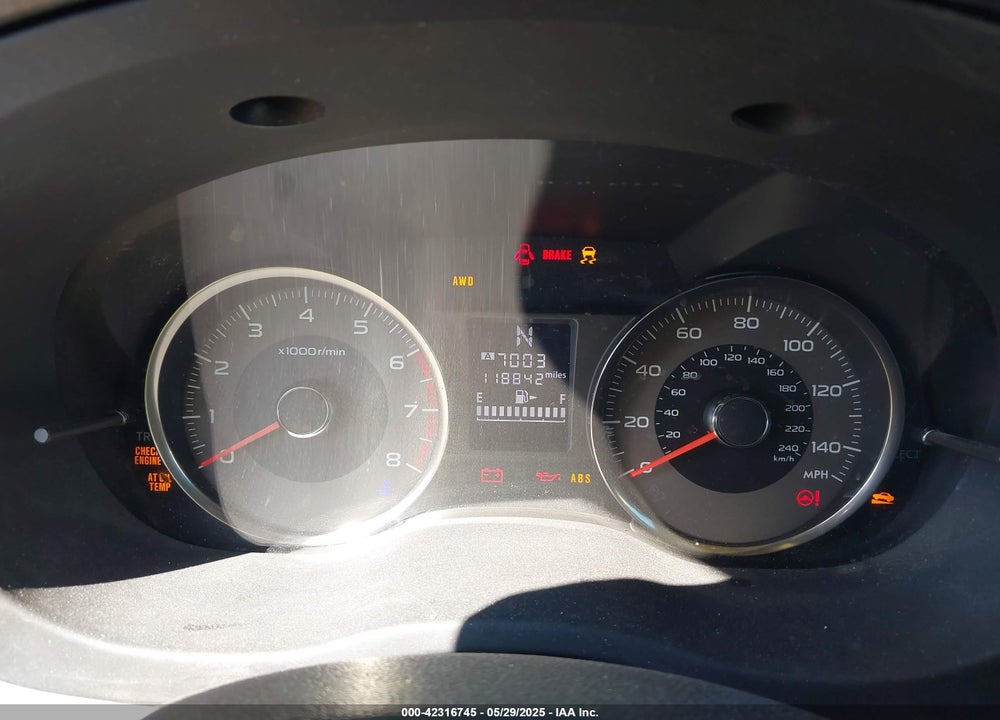 2014 SUBARU FORESTER VIN: JF2SJAHC6EH558911