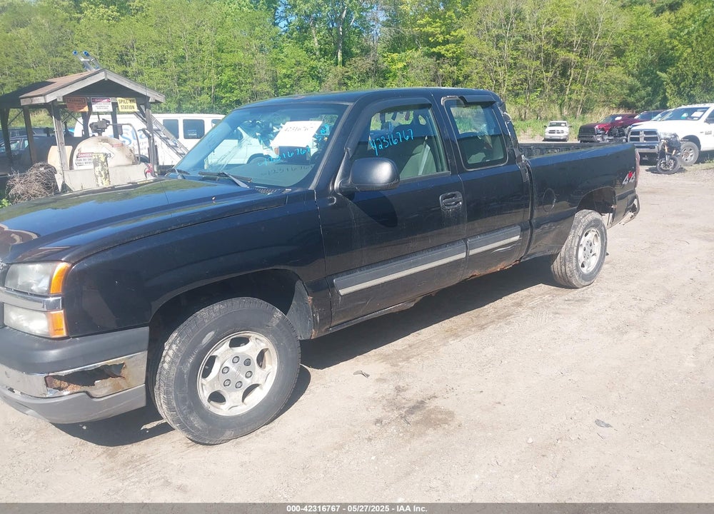 2004 CHEVROLET SILVERADO 1500 LS VIN: 2GCEK19T141386702