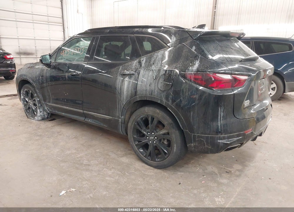 2022 CHEVROLET BLAZER VIN: 3GNKBKRS8NS175932
