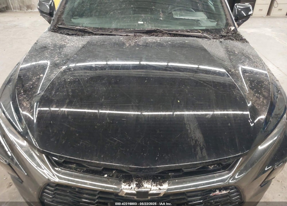 2022 CHEVROLET BLAZER VIN: 3GNKBKRS8NS175932
