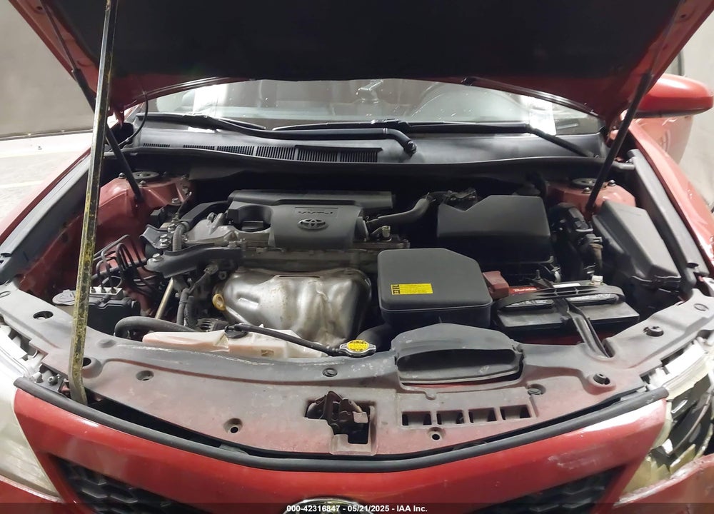 2012 TOYOTA CAMRY SE VIN: 4T1BF1FK4CU538604
