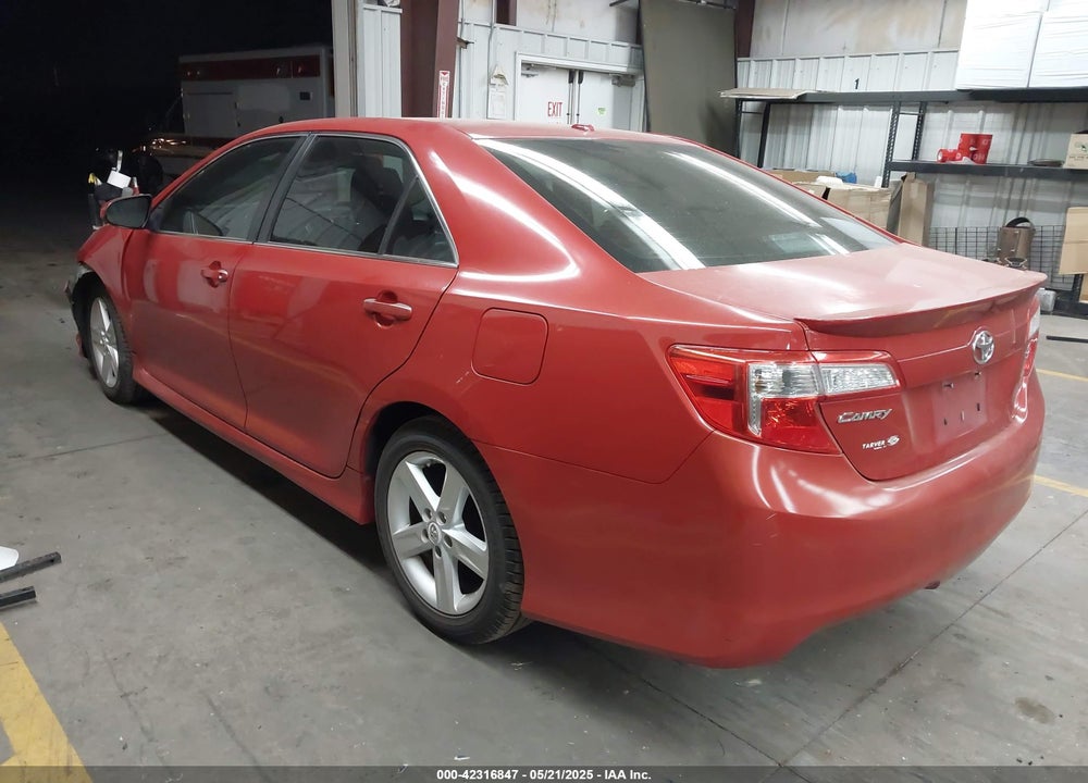 2012 TOYOTA CAMRY SE VIN: 4T1BF1FK4CU538604