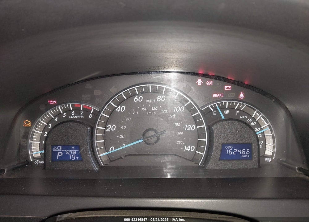 2012 TOYOTA CAMRY SE VIN: 4T1BF1FK4CU538604