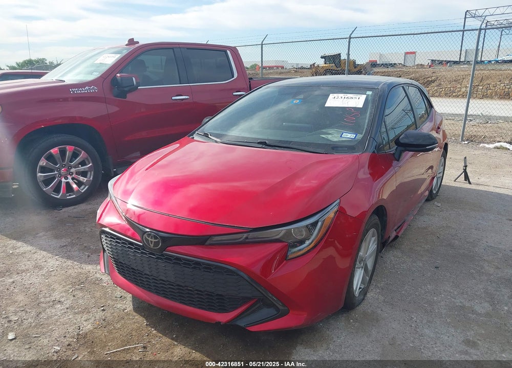 2022 TOYOTA COROLLA SE VIN: JTND4MBE8N3187270