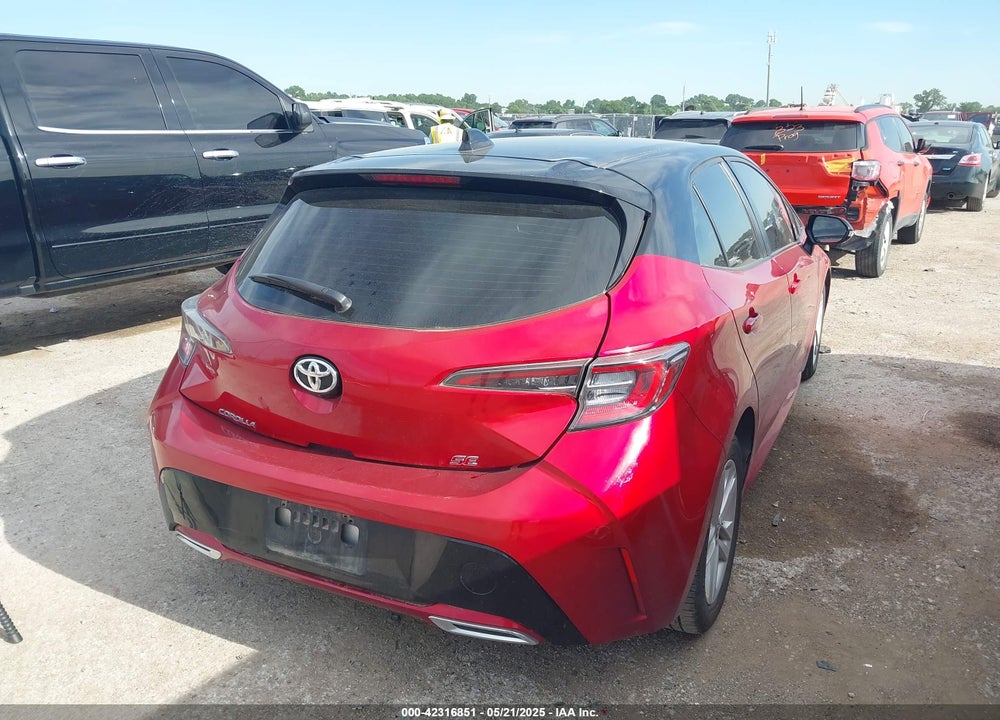 2022 TOYOTA COROLLA SE VIN: JTND4MBE8N3187270