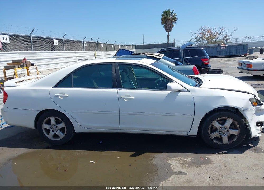 2003 TOYOTA CAMRY SE V6 VIN: 4T1BF32K43U042364