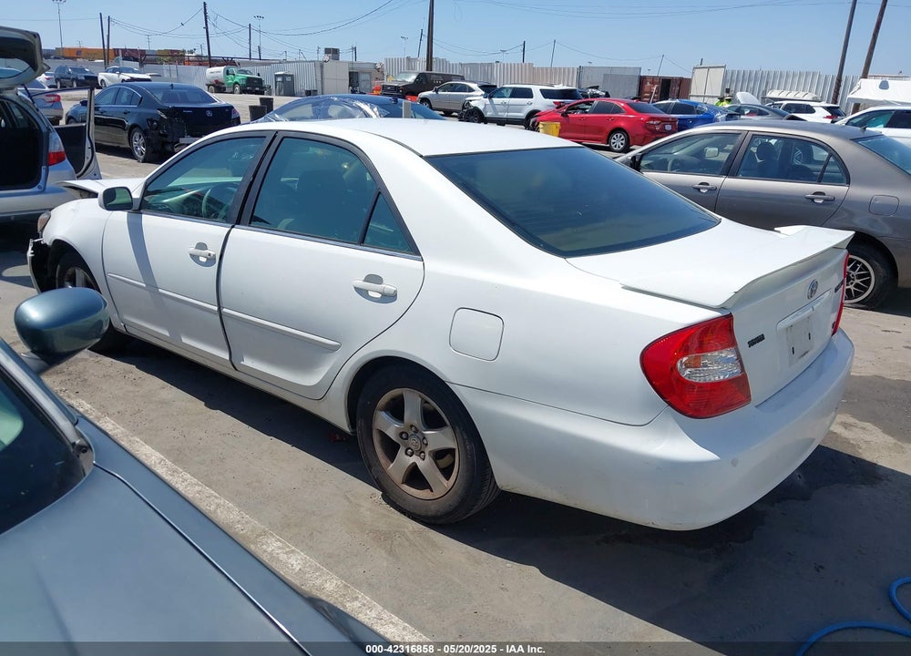 2003 TOYOTA CAMRY SE V6 VIN: 4T1BF32K43U042364
