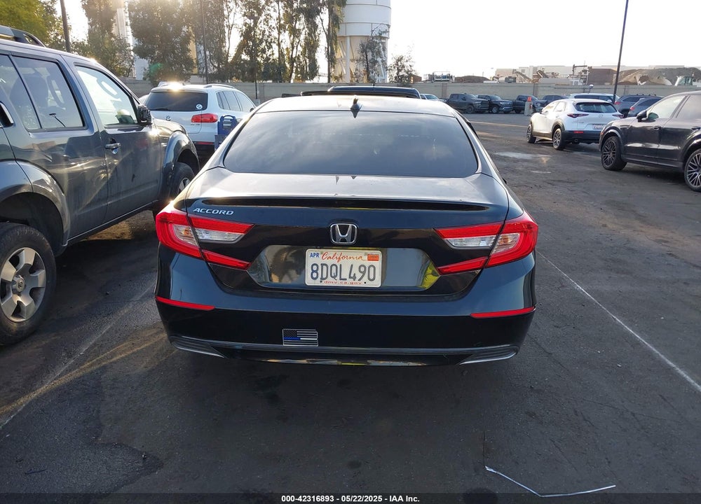 2018 HONDA ACCORD EX VIN: 1HGCV1F48JA010108