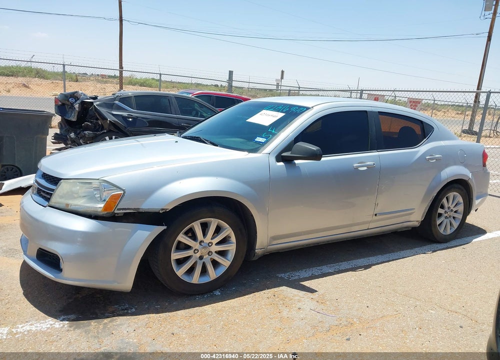 2011 DODGE AVENGER EXPRESS VIN: 1B3BD4FB7BN540322