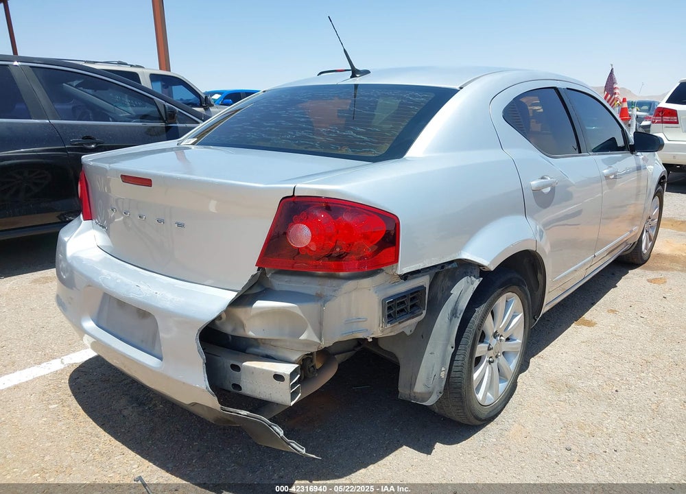 2011 DODGE AVENGER EXPRESS VIN: 1B3BD4FB7BN540322