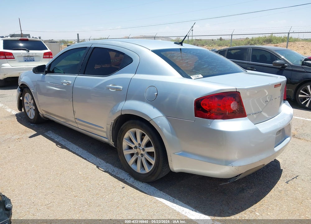 2011 DODGE AVENGER EXPRESS VIN: 1B3BD4FB7BN540322