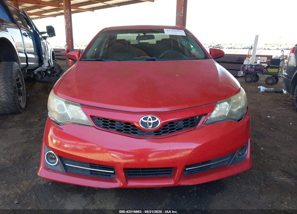 2012 TOYOTA CAMRY VIN: 4T1BF1FK9CU633613