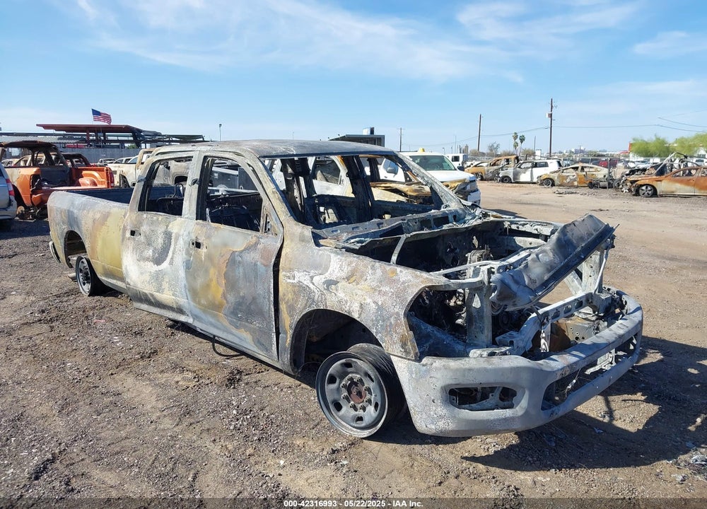 2021 RAM 2500 TRADESMAN 4X4 8' BOX VIN: 3C6UR5HJ5MG584910