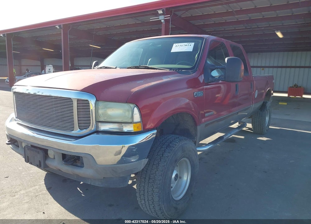 2003 FORD F-250 LARIAT/XL/XLT VIN: 1FTNW21P33ED52704