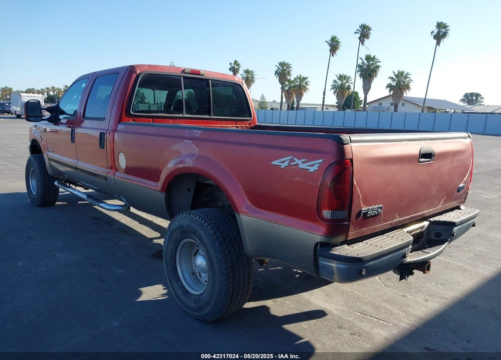 2003 FORD F-250 LARIAT/XL/XLT VIN: 1FTNW21P33ED52704