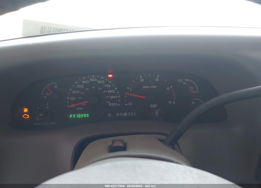 2003 FORD F-250 LARIAT/XL/XLT VIN: 1FTNW21P33ED52704