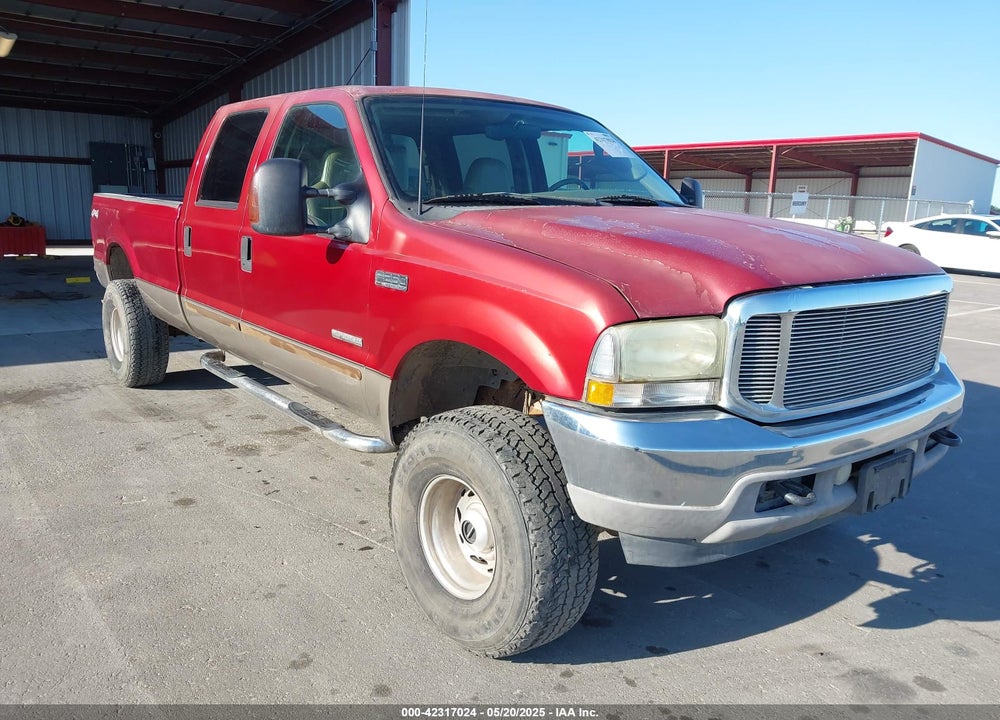 2003 FORD F-250 LARIAT/XL/XLT VIN: 1FTNW21P33ED52704