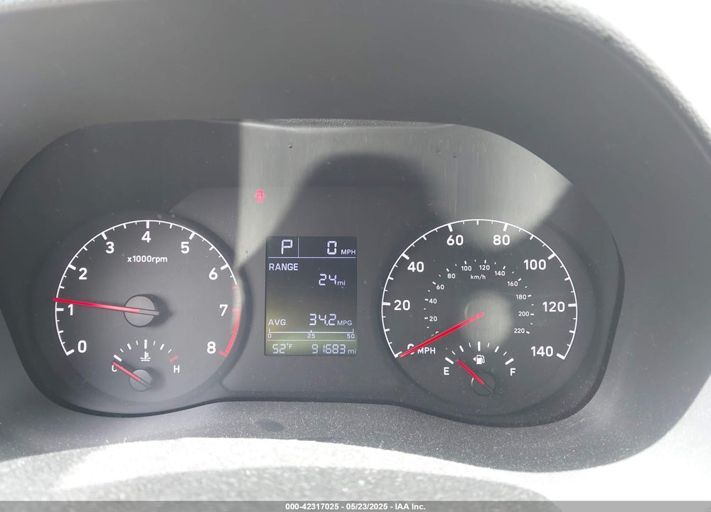 2019 HYUNDAI ACCENT SE VIN: 3KPC24A37KE041825