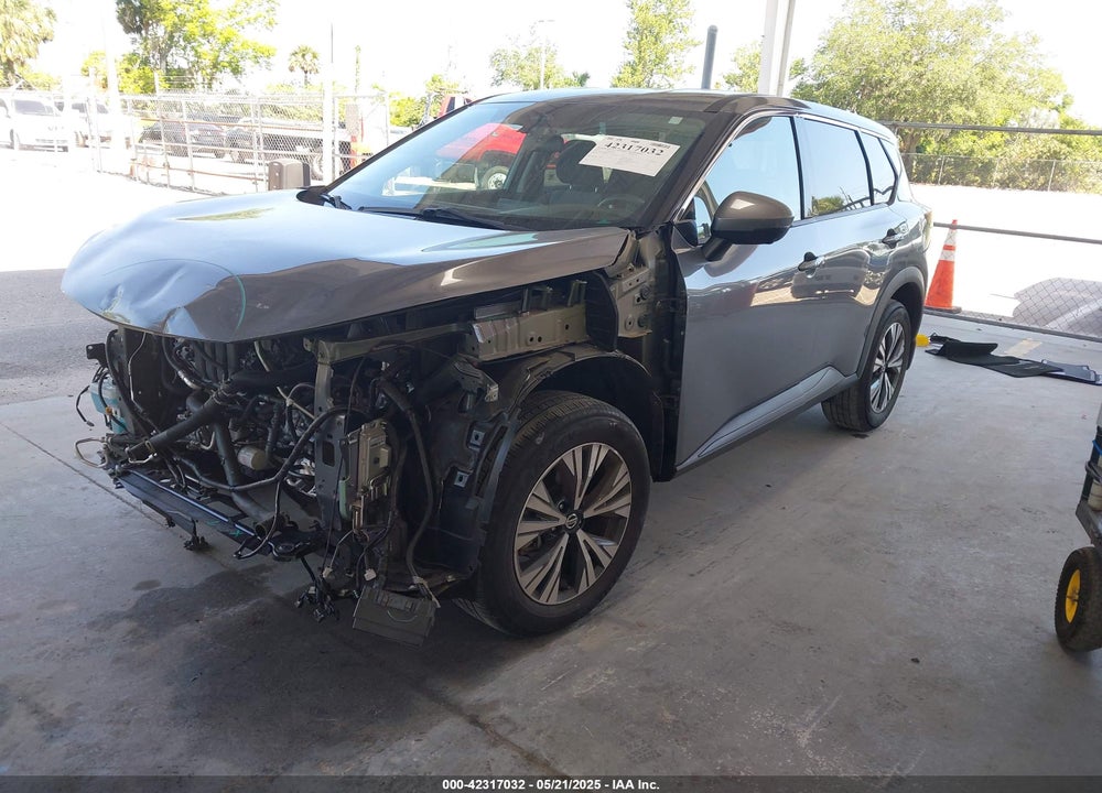 2021 NISSAN ROGUE SV FWD VIN: 5N1AT3BA1MC713833