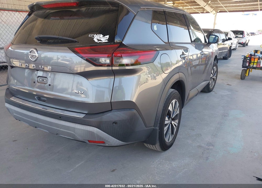 2021 NISSAN ROGUE SV FWD VIN: 5N1AT3BA1MC713833