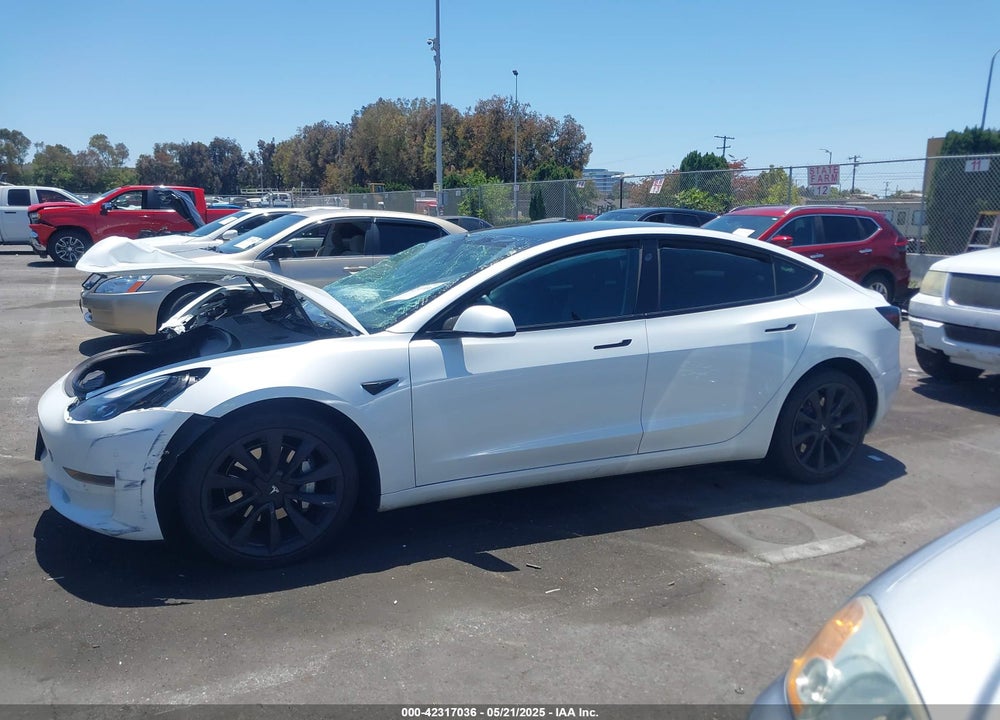 2021 TESLA MODEL 3 VIN: 5YJ3E1EA9MF001936