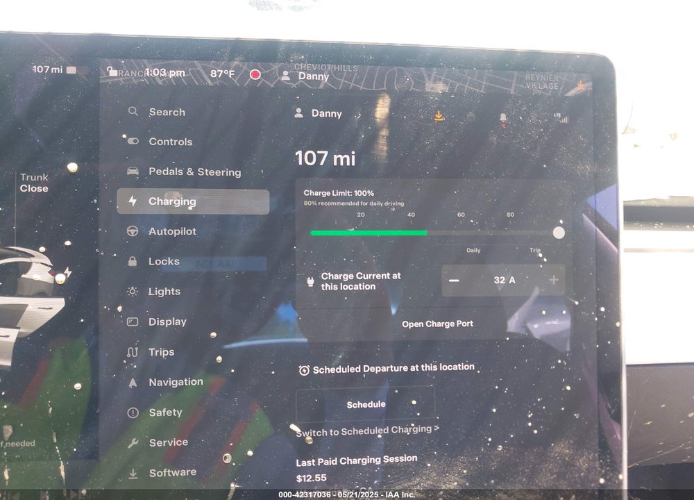 2021 TESLA MODEL 3 VIN: 5YJ3E1EA9MF001936