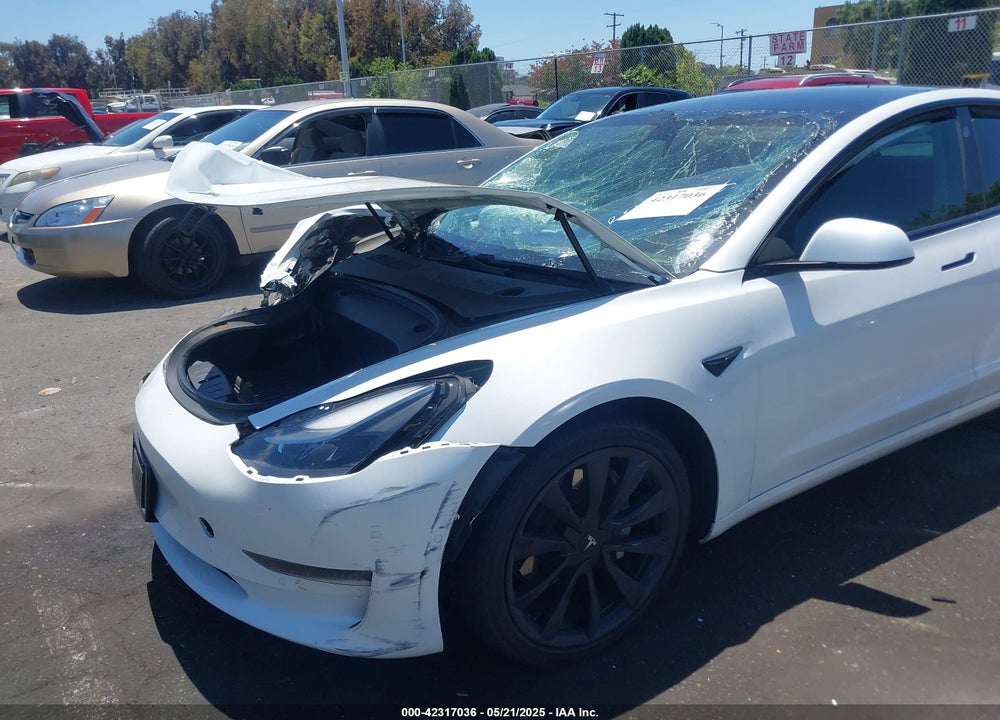 2021 TESLA MODEL 3 VIN: 5YJ3E1EA9MF001936