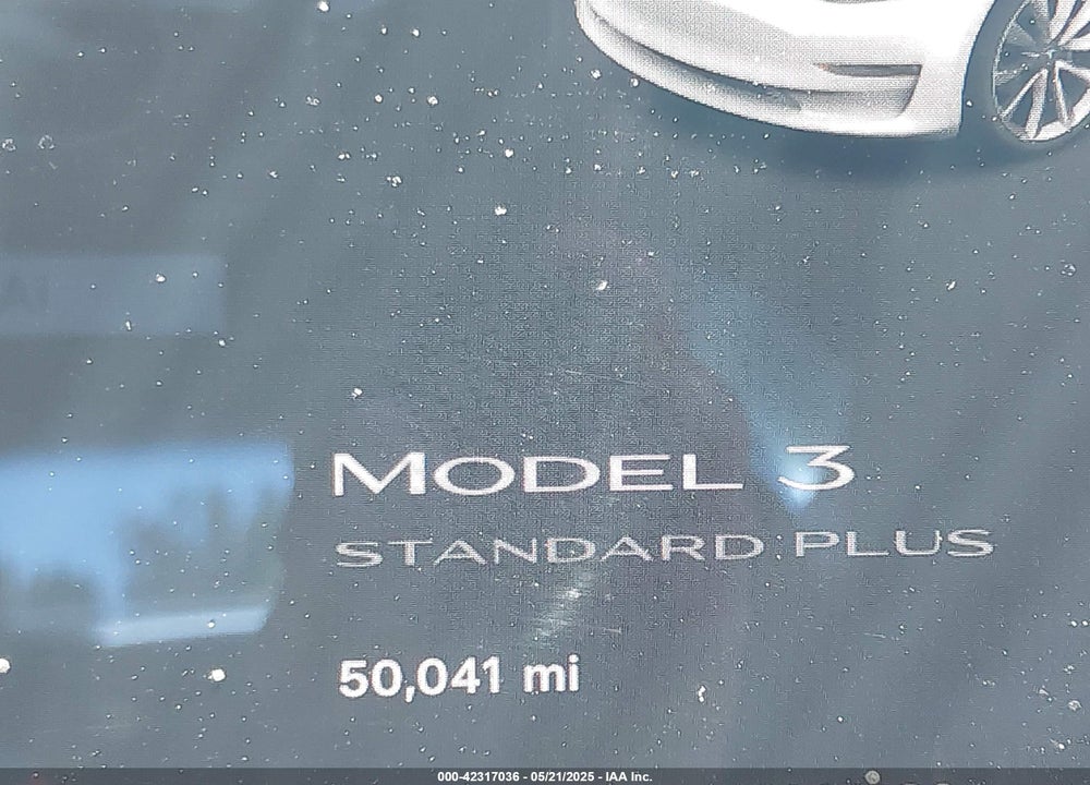 2021 TESLA MODEL 3 VIN: 5YJ3E1EA9MF001936
