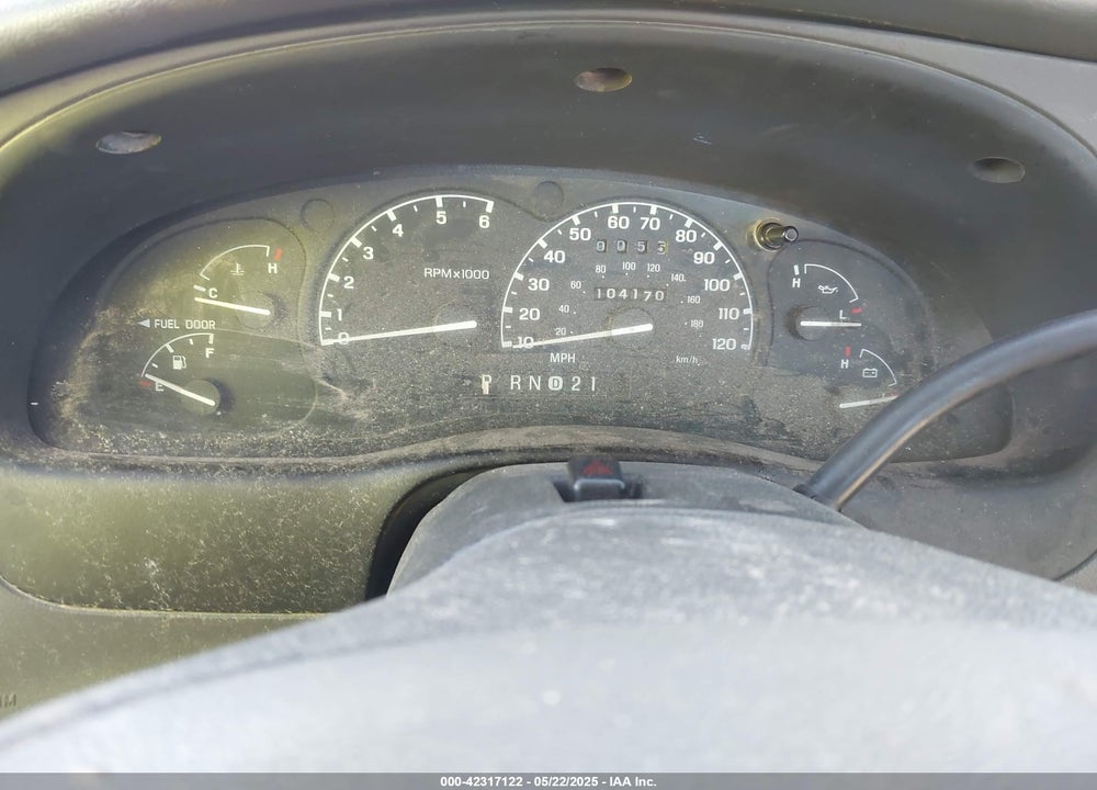 2001 FORD RANGER VIN: 1FTYR10U01PA17259