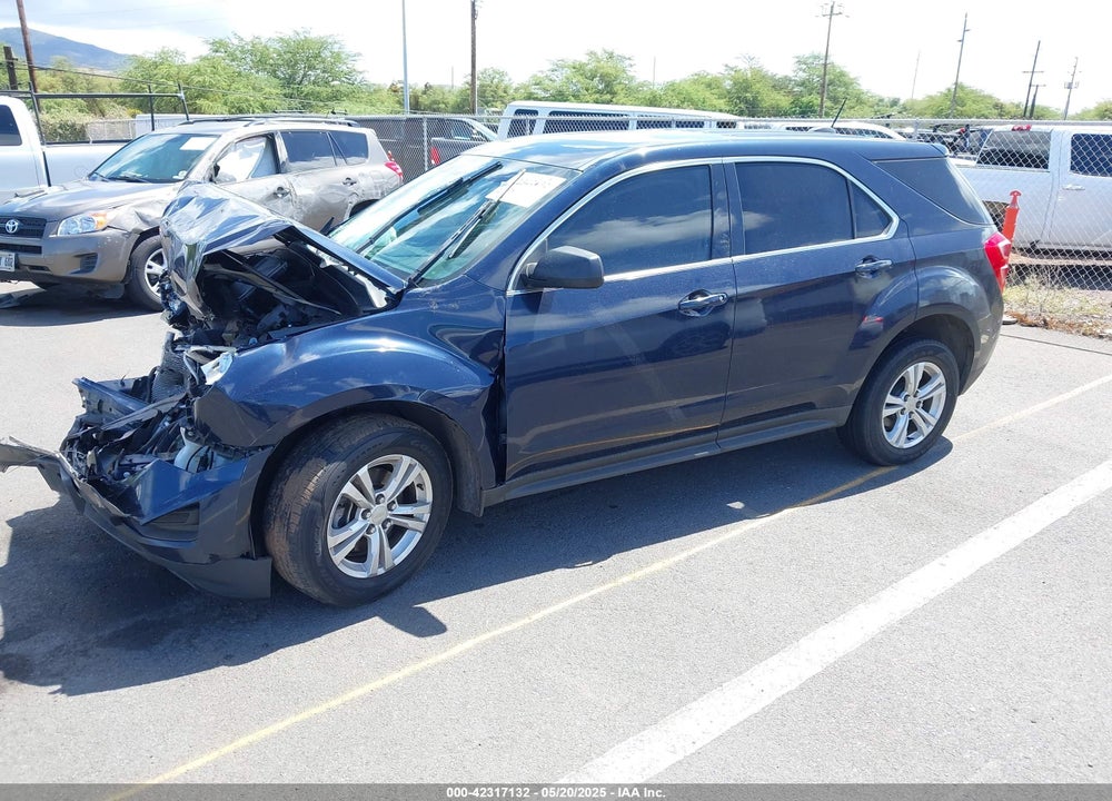 2016 CHEVROLET EQUINOX LS VIN: 2GNALBEK5G6305116