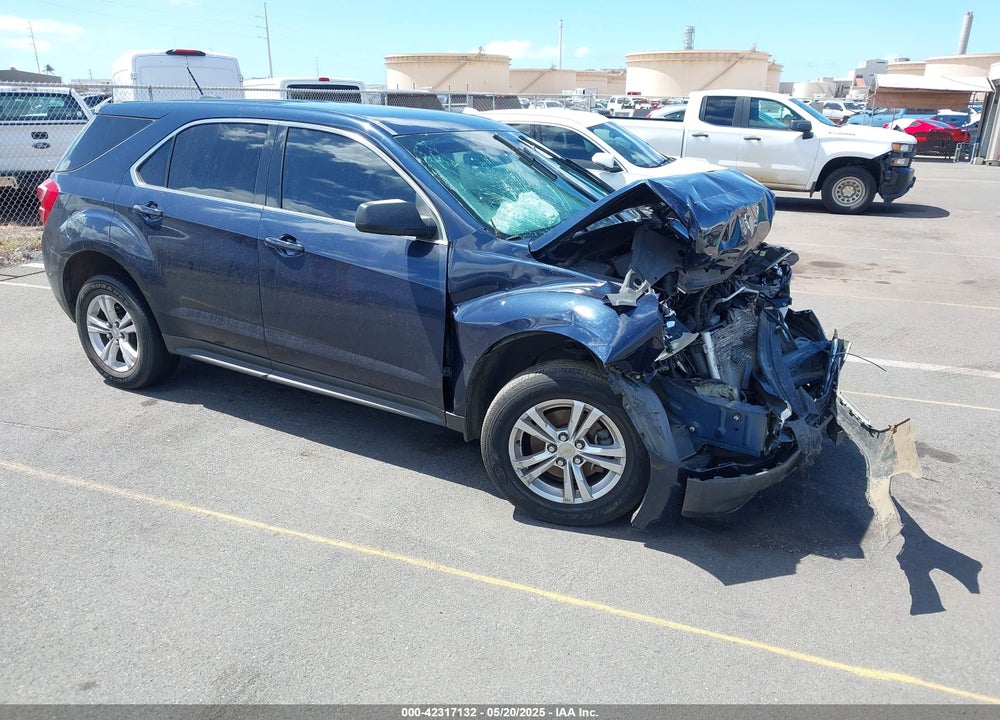 2016 CHEVROLET EQUINOX LS VIN: 2GNALBEK5G6305116