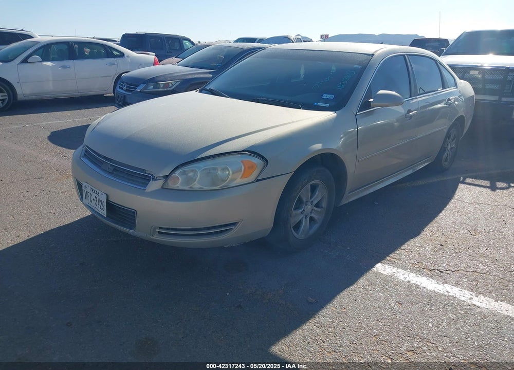2012 CHEVROLET IMPALA VIN: 2G1WF5E31C1282093
