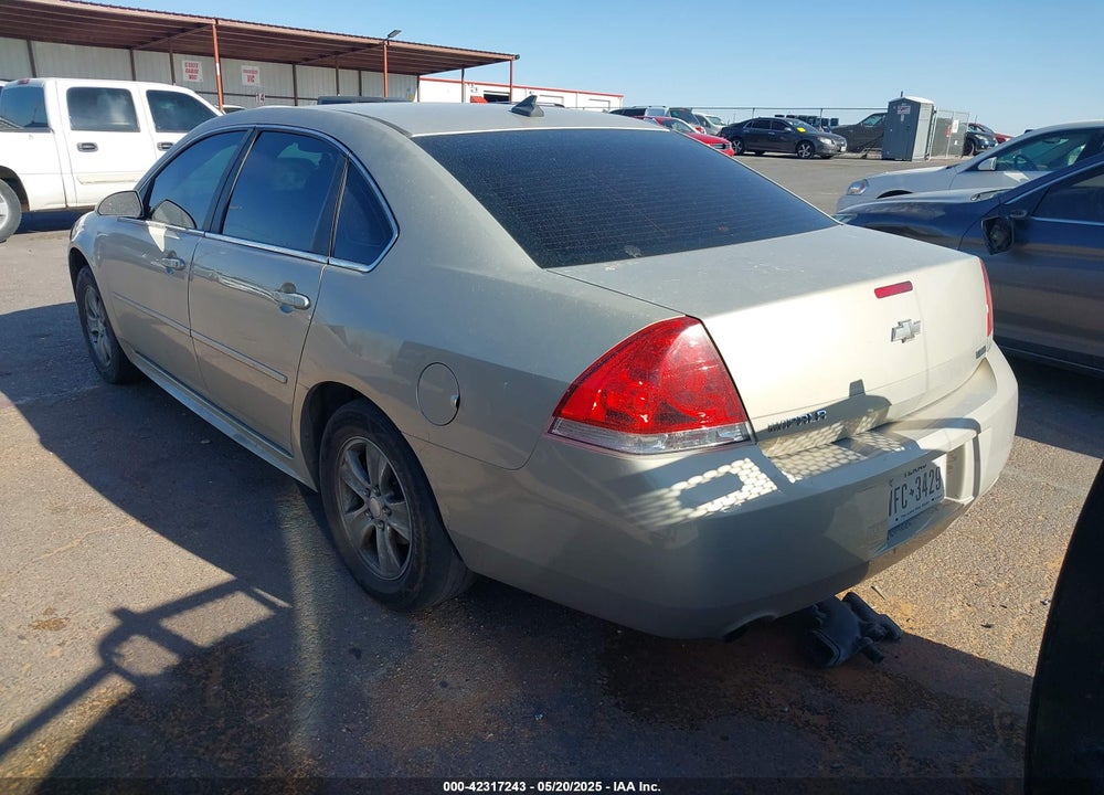 2012 CHEVROLET IMPALA VIN: 2G1WF5E31C1282093