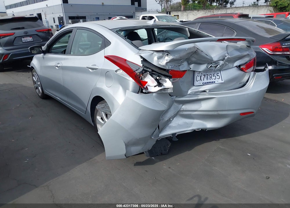 2013 HYUNDAI ELANTRA LIMITED VIN: 5NPDH4AE7DH341030