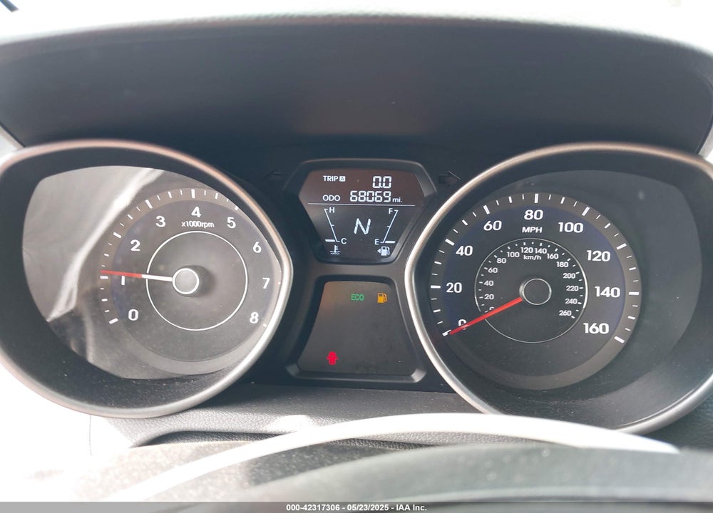 2013 HYUNDAI ELANTRA LIMITED VIN: 5NPDH4AE7DH341030